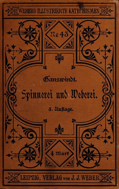 Copertina del n. 43 della serie Webers Illustrierte Katechismen da J. J. Weber